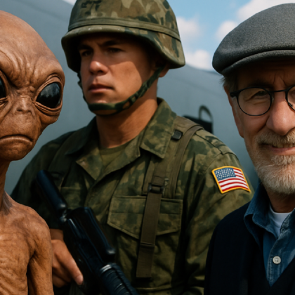 Imagem ilustrativa sobre Estados Unidos retiraram ET de Varginha do Brasil, diz Spielberg, que lança 'Dia D'