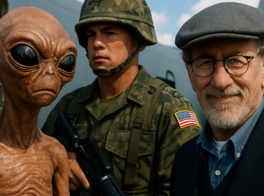 Imagem ilustrativa sobre Estados Unidos retiraram ET de Varginha do Brasil, diz Spielberg, que lança 'Dia D'