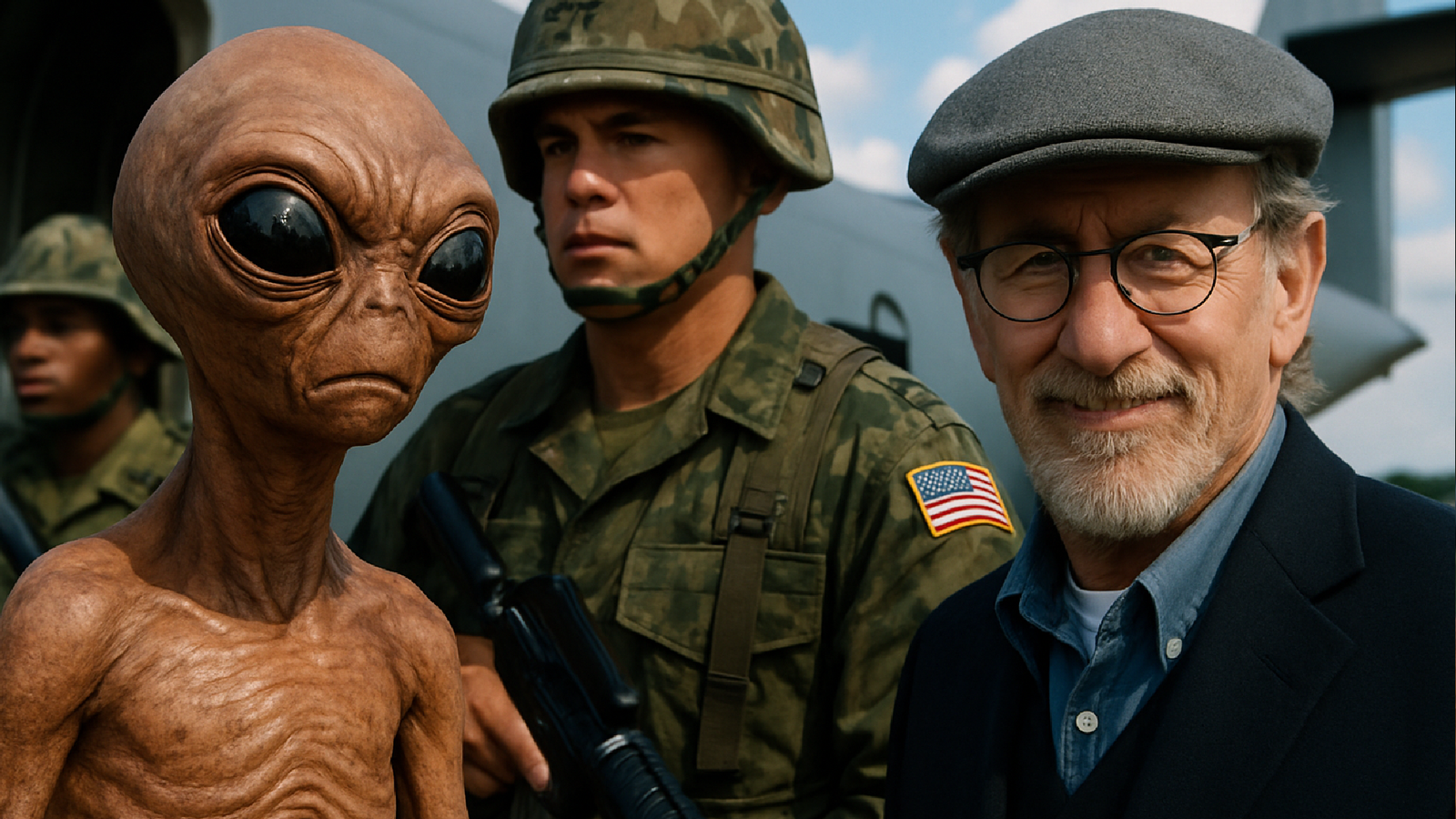 Imagem ilustrativa sobre Estados Unidos retiraram ET de Varginha do Brasil, diz Spielberg, que lança 'Dia D'