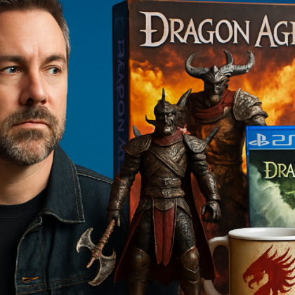 Imagem ilustrativa sobre Ex-chefe de Dragon Age afirma que videogames poderiam ter merchandising semelhante ao de filmes para