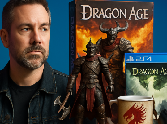 Imagem ilustrativa sobre Ex-chefe de Dragon Age afirma que videogames poderiam ter merchandising semelhante ao de filmes para