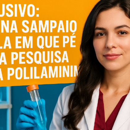 Imagem ilustrativa sobre Exclusivo: Tatiana Sampaio revela em que pé está a pesquisa com a polilaminina