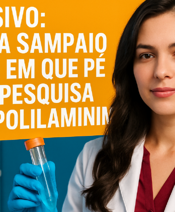 Imagem ilustrativa sobre Exclusivo: Tatiana Sampaio revela em que pé está a pesquisa com a polilaminina