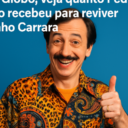 Imagem ilustrativa sobre Fora da Globo, veja quanto Pedro Cardoso recebeu para reviver Agostinho Carrara