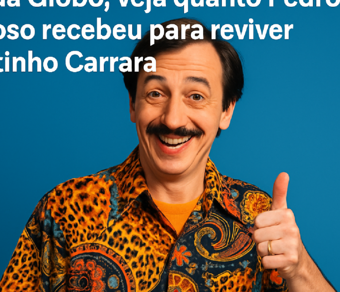 Imagem ilustrativa sobre Fora da Globo, veja quanto Pedro Cardoso recebeu para reviver Agostinho Carrara
