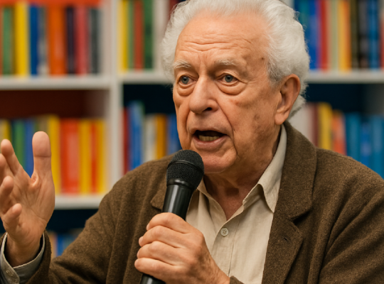 Imagem ilustrativa sobre Frei Betto, na Feira do Livro, diz que a política e a religião não podem ser separadas