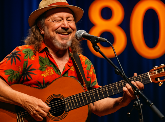 Imagem ilustrativa sobre Geraldo Azevedo reúne gerações e celebra seus 80 anos em show em São Paulo