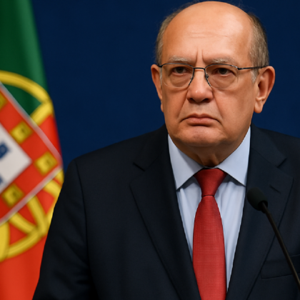 Imagem ilustrativa sobre Gilmar ignora críticas e mira big techs na abertura de seu fórum, em Lisboa