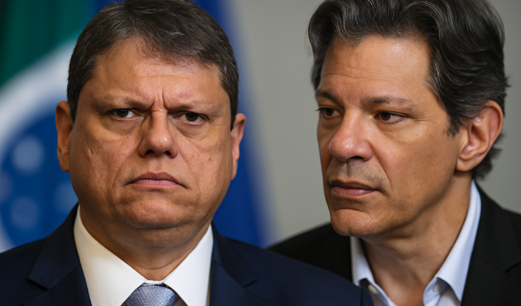 Imagem ilustrativa sobre Não chamaria Tarcísio de fascista, mas ele namora a extrema direita, diz Haddad