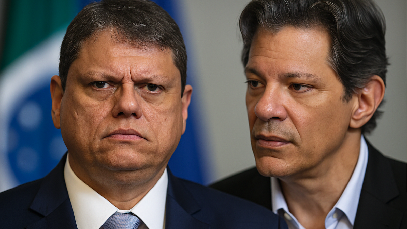 Imagem ilustrativa sobre Não chamaria Tarcísio de fascista, mas ele namora a extrema direita, diz Haddad