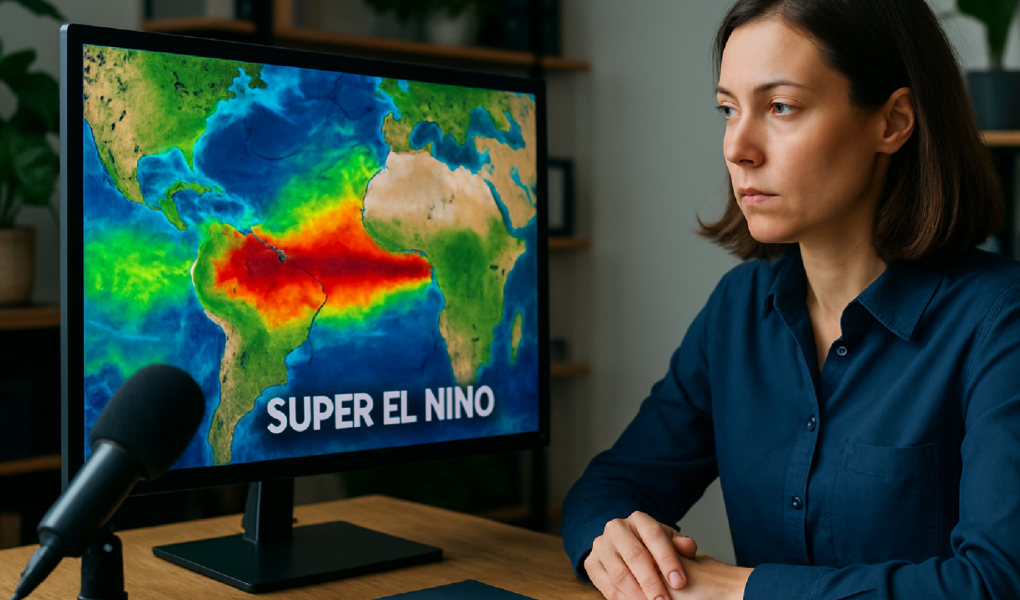 Imagem ilustrativa sobre Órgão do governo alerta para possíveis desastres causados pelo 'Super El Niño' e pede medidas de pre