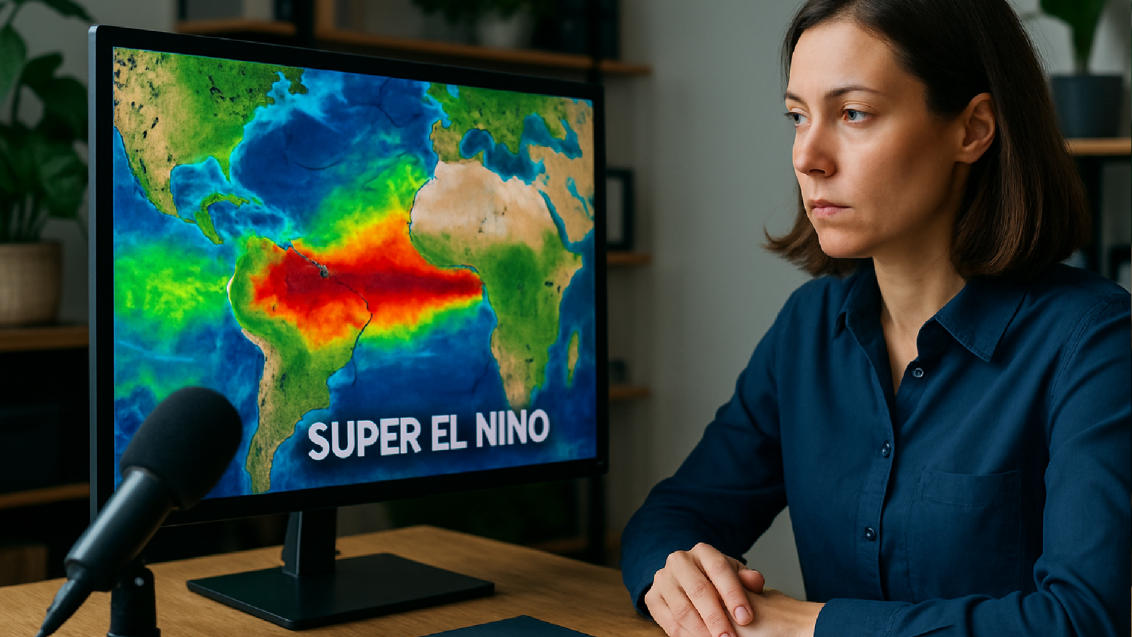Imagem ilustrativa sobre Órgão do governo alerta para possíveis desastres causados pelo 'Super El Niño' e pede medidas de pre