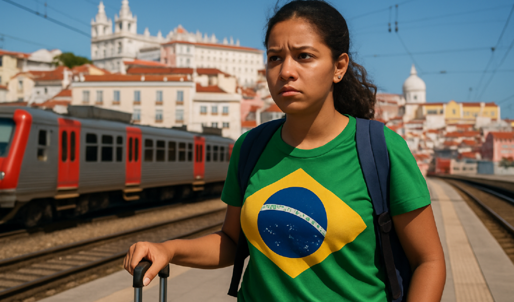 Imagem ilustrativa sobre Por que os brasileiros estão a sair de Portugal?