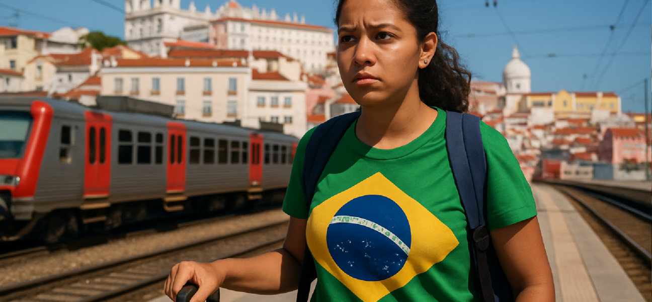 Imagem ilustrativa sobre Por que os brasileiros estão a sair de Portugal?