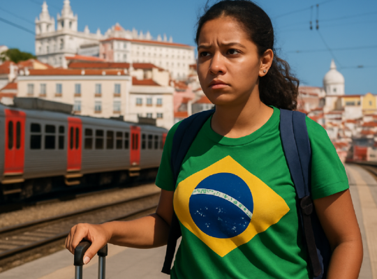 Imagem ilustrativa sobre Por que os brasileiros estão a sair de Portugal?