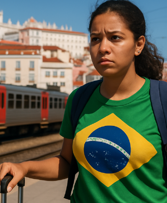 Imagem ilustrativa sobre Por que os brasileiros estão a sair de Portugal?
