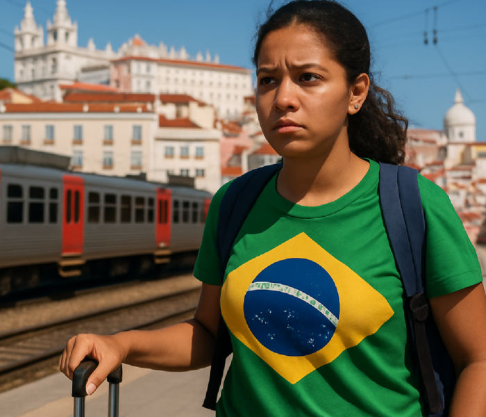 Imagem ilustrativa sobre Por que os brasileiros estão a sair de Portugal?