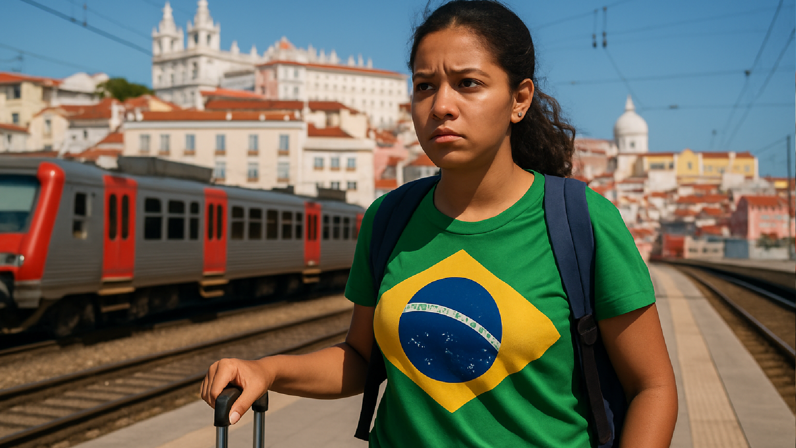 Imagem ilustrativa sobre Por que os brasileiros estão a sair de Portugal?