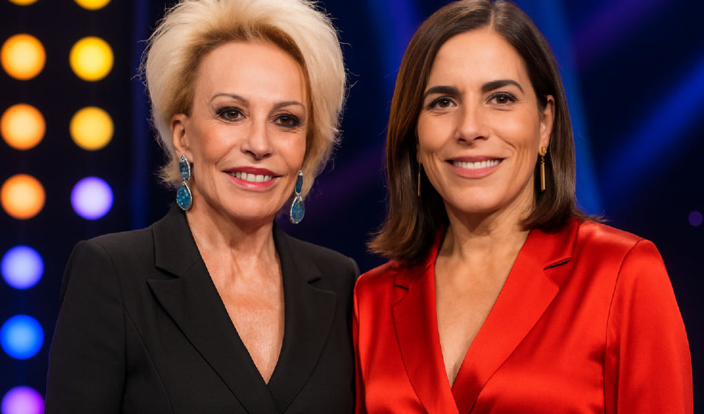 Imagem ilustrativa sobre SBT confirma Ana Maria Braga e Glória Pires no Troféu Imprensa e detalha programação de domingo