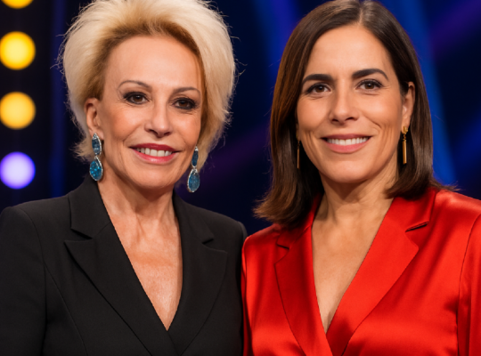 Imagem ilustrativa sobre SBT confirma Ana Maria Braga e Glória Pires no Troféu Imprensa e detalha programação de domingo