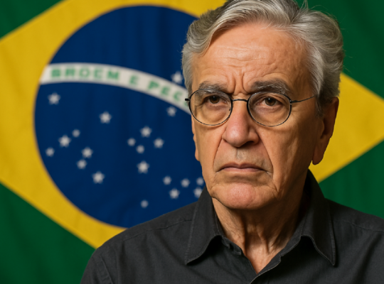 Imagem ilustrativa sobre Sinto que o Brasil não irá se recuperar, afirma Caetano Veloso sobre autoritarismo