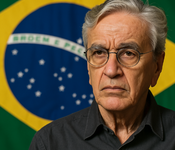 Imagem ilustrativa sobre Sinto que o Brasil não irá se recuperar, afirma Caetano Veloso sobre autoritarismo