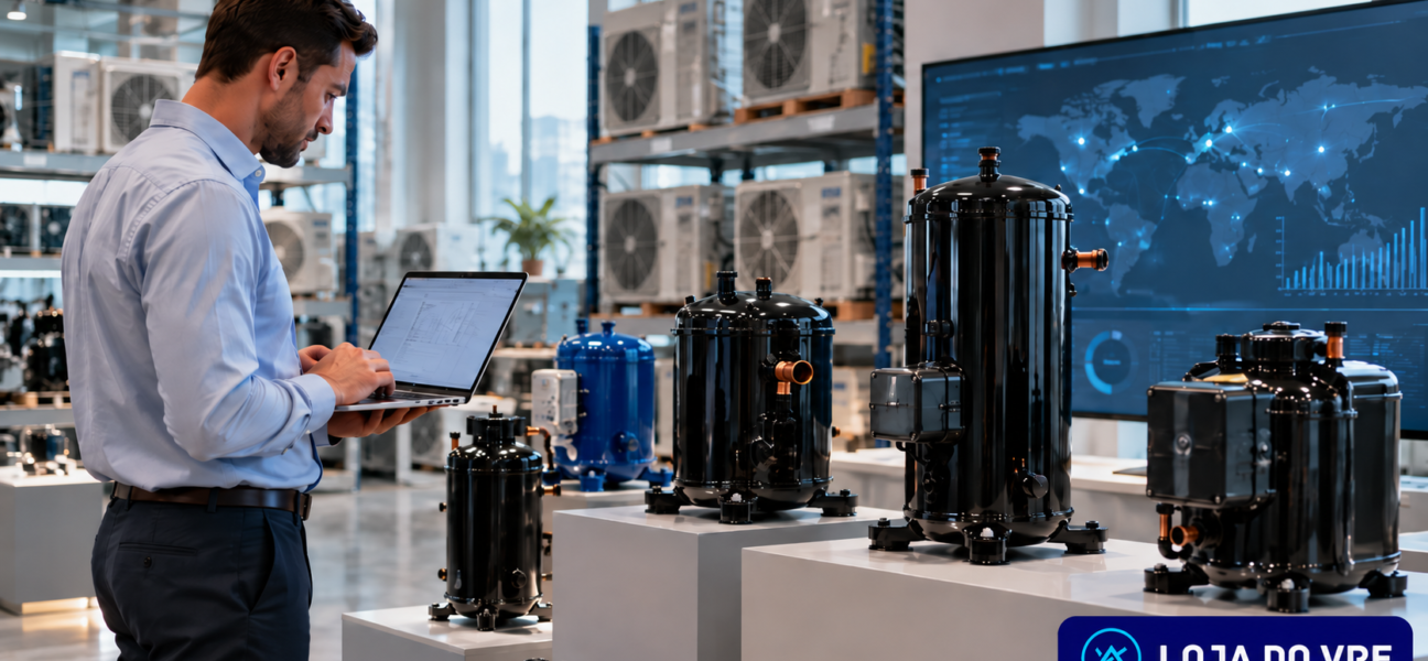 Demanda por Compressores VRF Cresce e Loja do VRF se Destaca