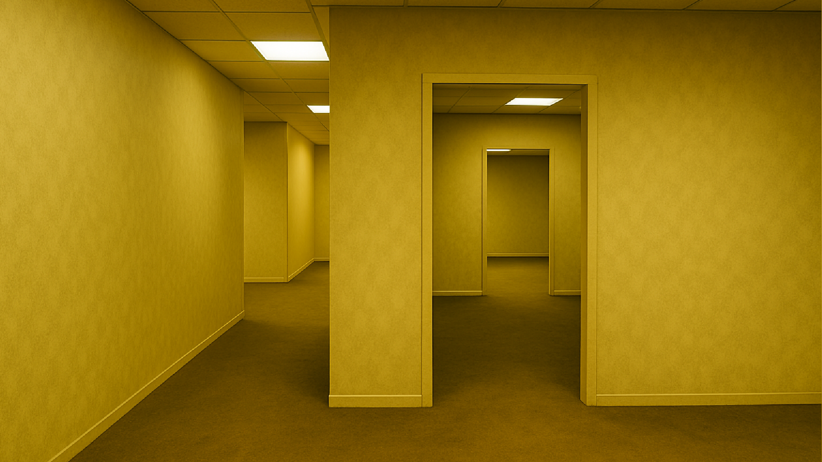 Imagem ilustrativa sobre 'Backrooms' é perspicaz ao falar da miséria do real em espaço maldito