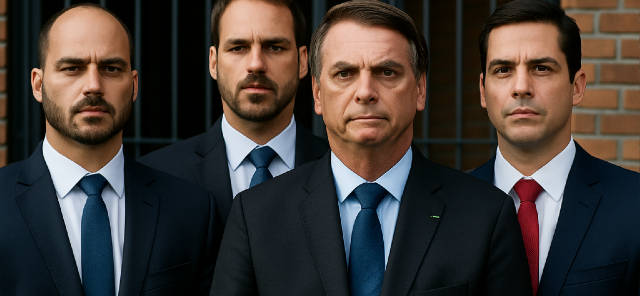 Imagem ilustrativa sobre Clã Bolsonaro teve relação com suspeitos de envolvimento no crime organizado; relembre casos