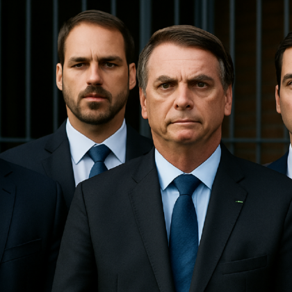 Imagem ilustrativa sobre Clã Bolsonaro teve relação com suspeitos de envolvimento no crime organizado; relembre casos
