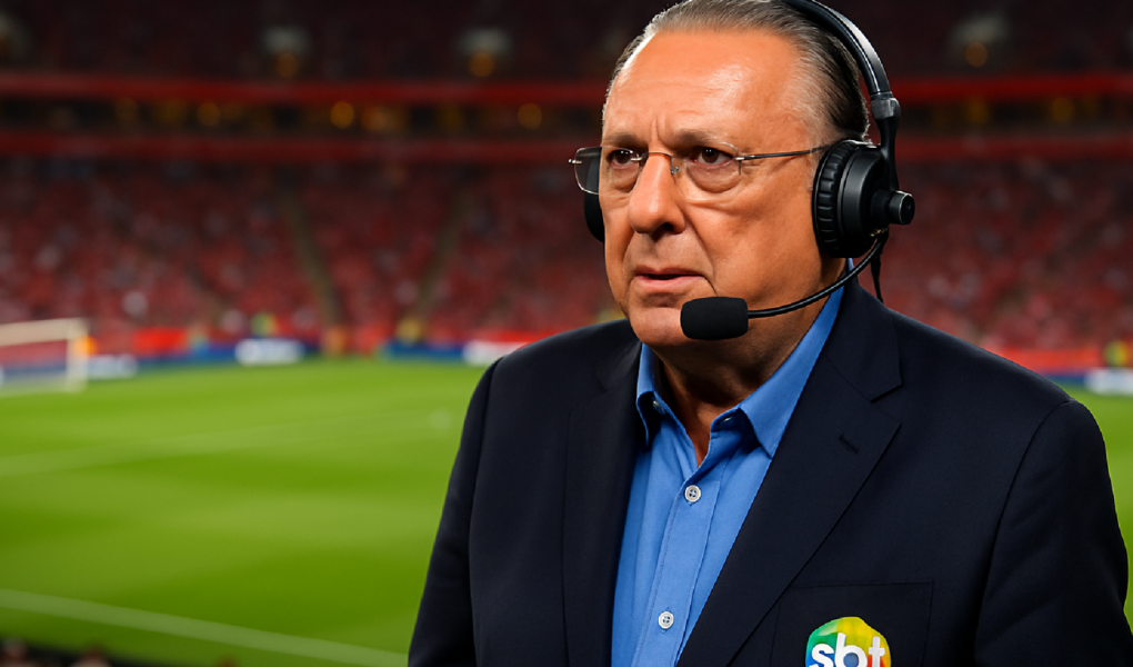 Imagem ilustrativa sobre Em primeira Copa após 28 anos, SBT sonha com 10 pontos em 'despedida' de Galvão Bueno