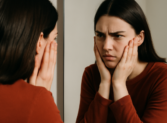 Imagem ilustrativa sobre Medo de se olhar no espelho? Entenda o transtorno dismórfico corporal
