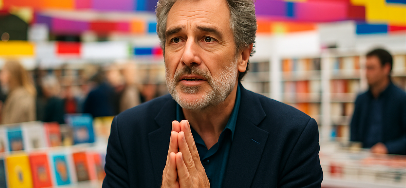 Imagem ilustrativa sobre Sandro Veronesi, na Feira do Livro, diz que sua literatura reza pelas pessoas comuns