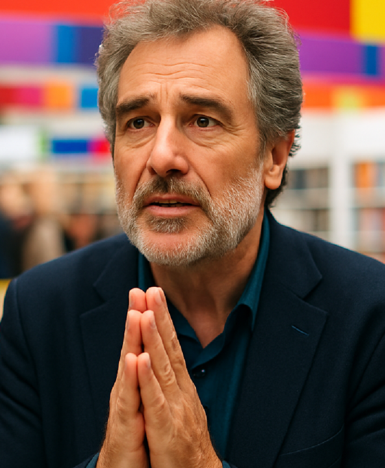 Imagem ilustrativa sobre Sandro Veronesi, na Feira do Livro, diz que sua literatura reza pelas pessoas comuns