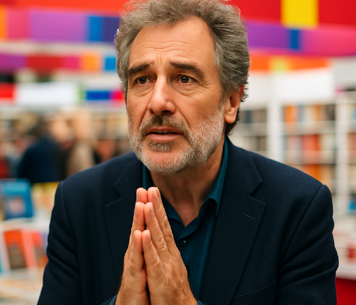 Imagem ilustrativa sobre Sandro Veronesi, na Feira do Livro, diz que sua literatura reza pelas pessoas comuns